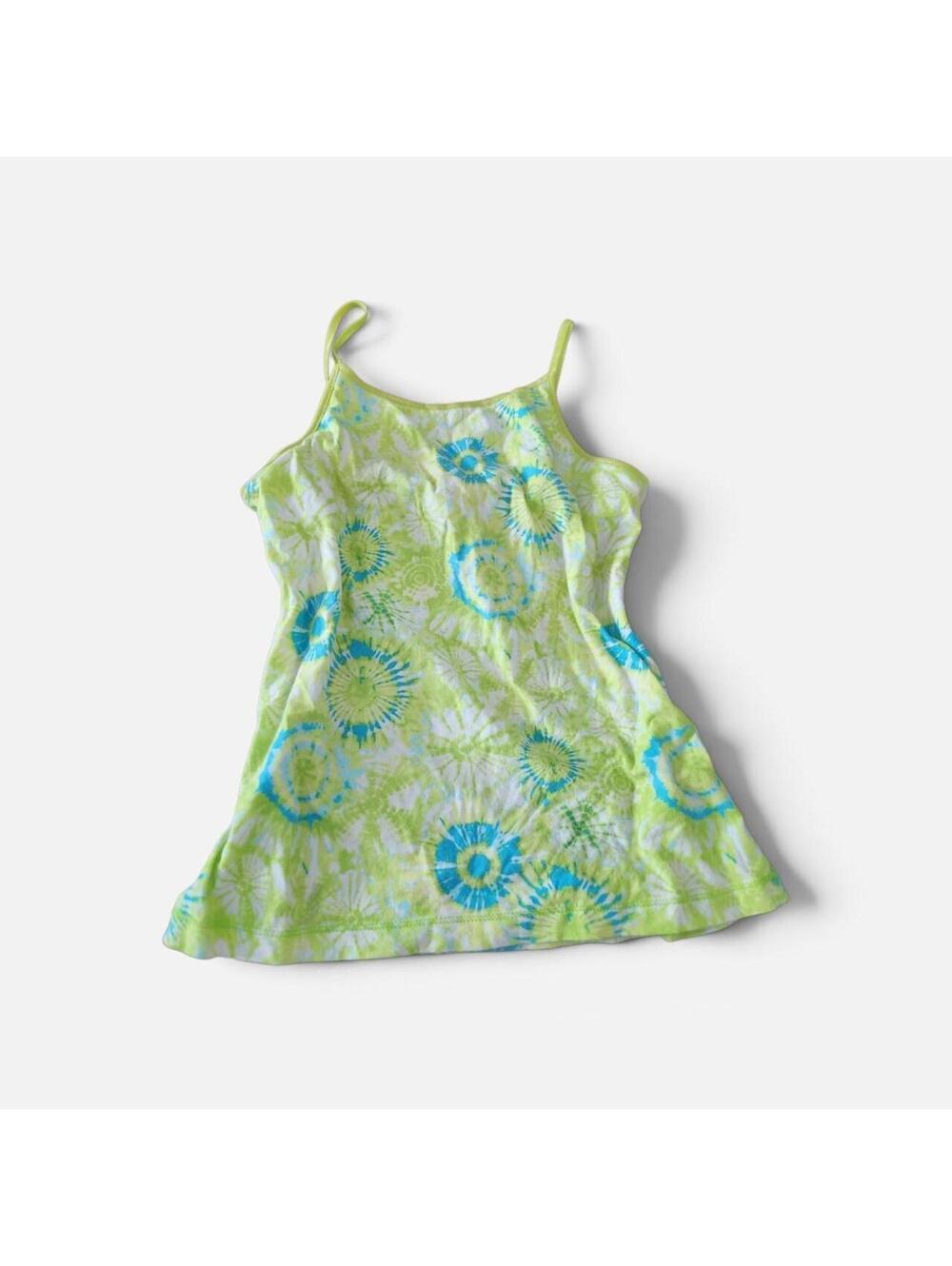 Faded Glory Women's Green and Multi Vests-tanks-cami